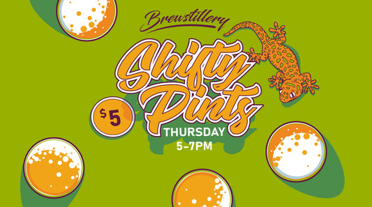 $5 Pints of Shifty Beers at Brewery in Willunga Shifty Lizard Brewing