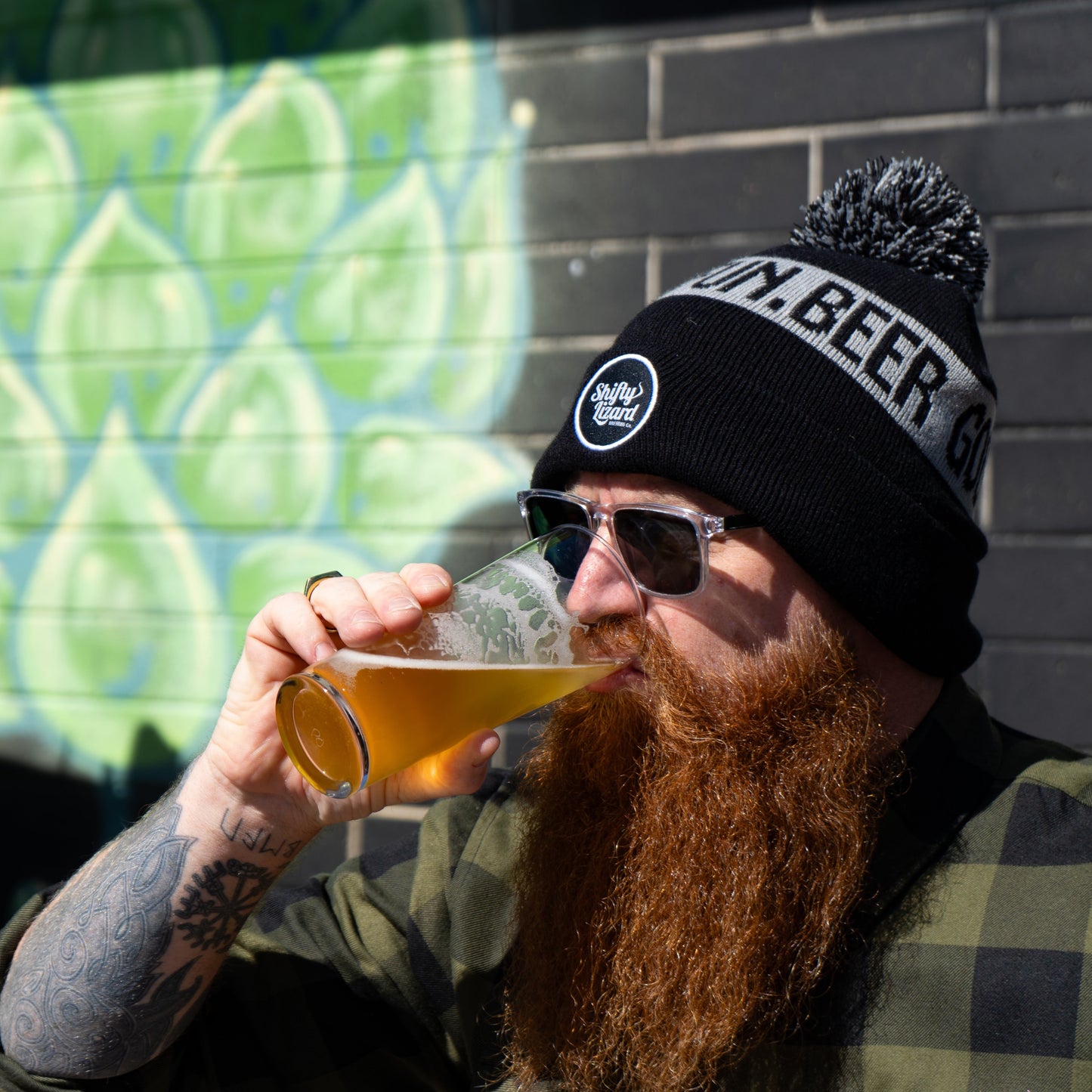 Shifty Pom Pom Beanie