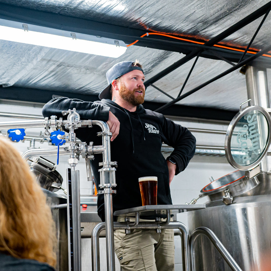 Shifty Lizard Brewery tour in Mclaren Vale