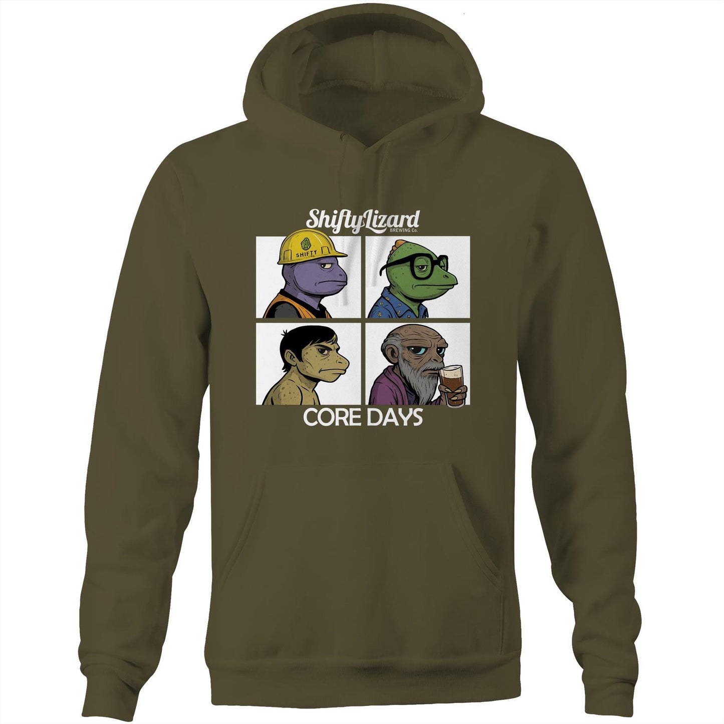 Core Days - AS Colour Stencil - Pocket Hoodie Sweatshirt