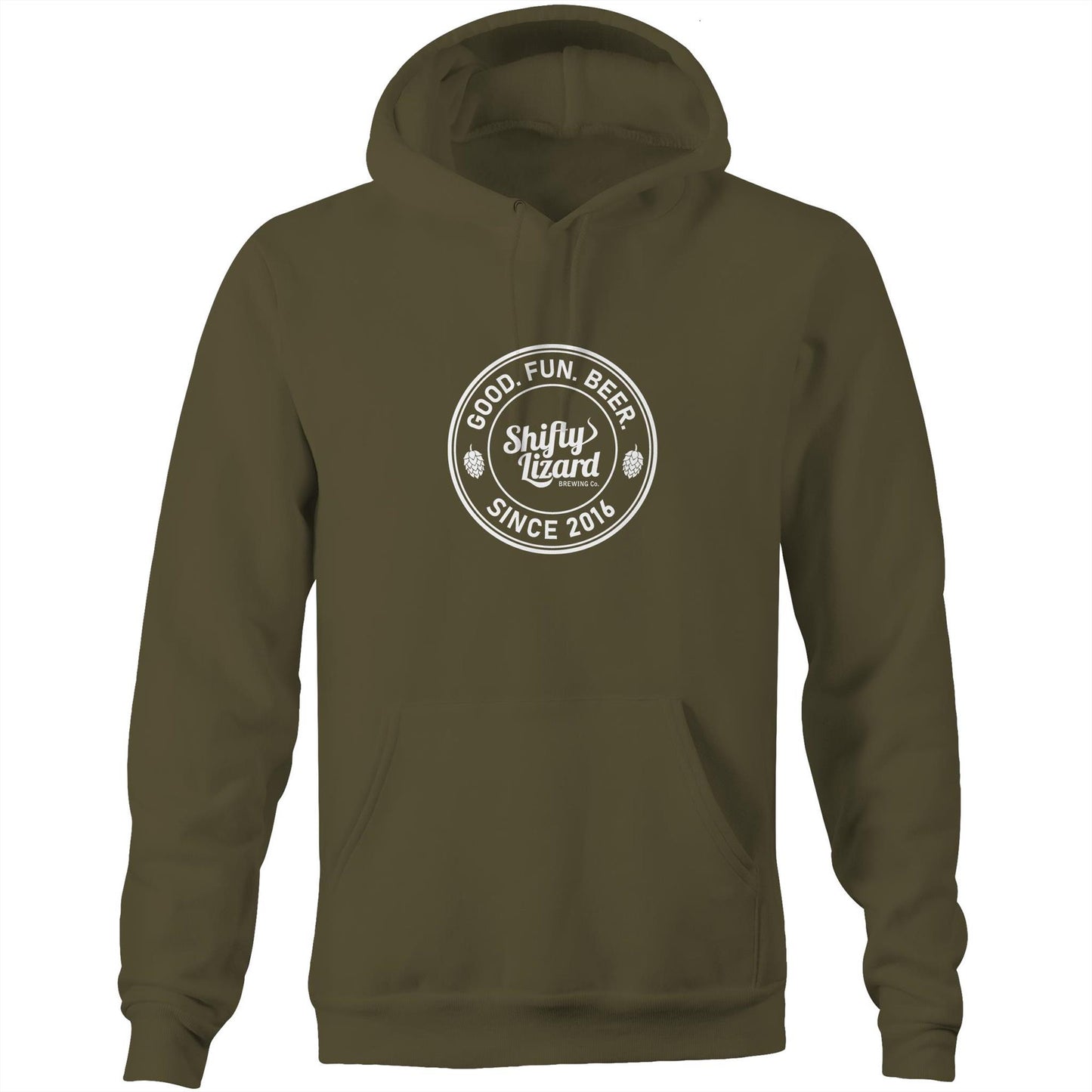 Since 2016 - AS Colour Stencil - Pocket Hoodie Sweatshirt