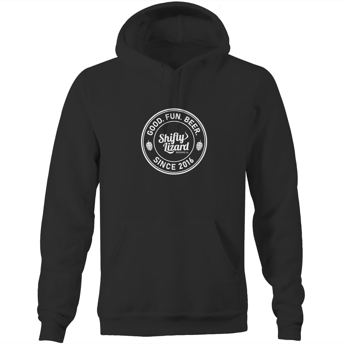 Since 2016 - AS Colour Stencil - Pocket Hoodie Sweatshirt