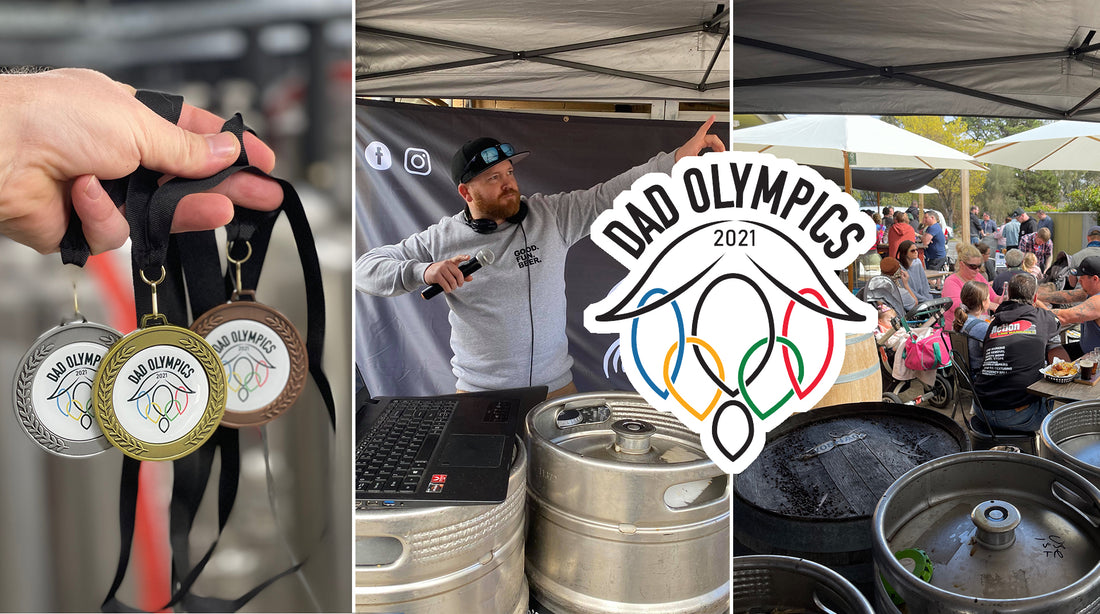 Dad Olympics at Shifty Lizard Brewing Mclaren Vale