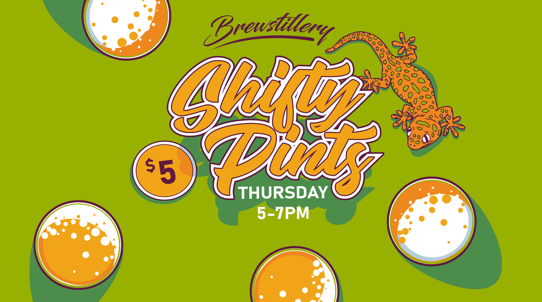 $5 Pints of Shifty Beers at Brewery in Willunga Shifty Lizard Brewing