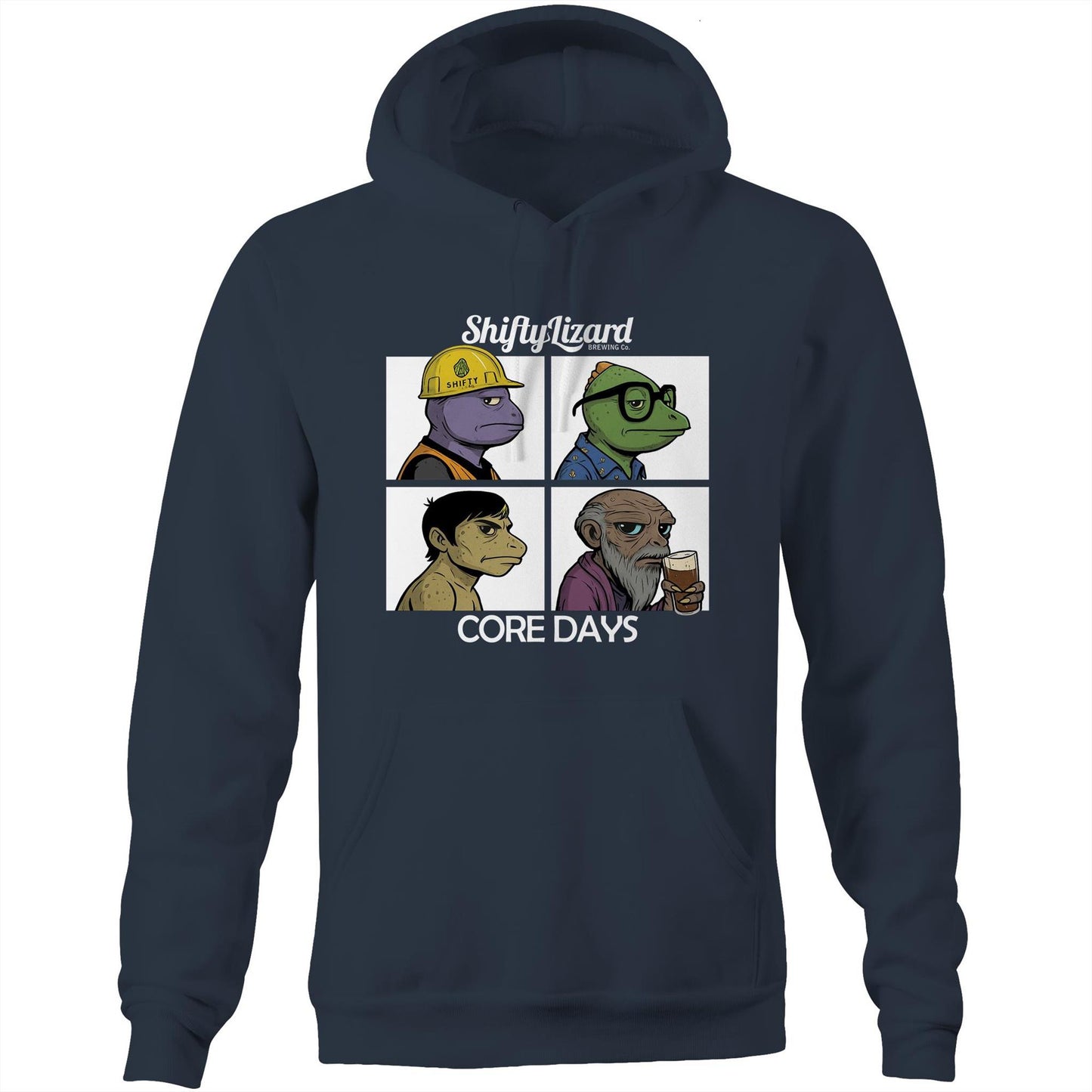 Core Days - AS Colour Stencil - Pocket Hoodie Sweatshirt