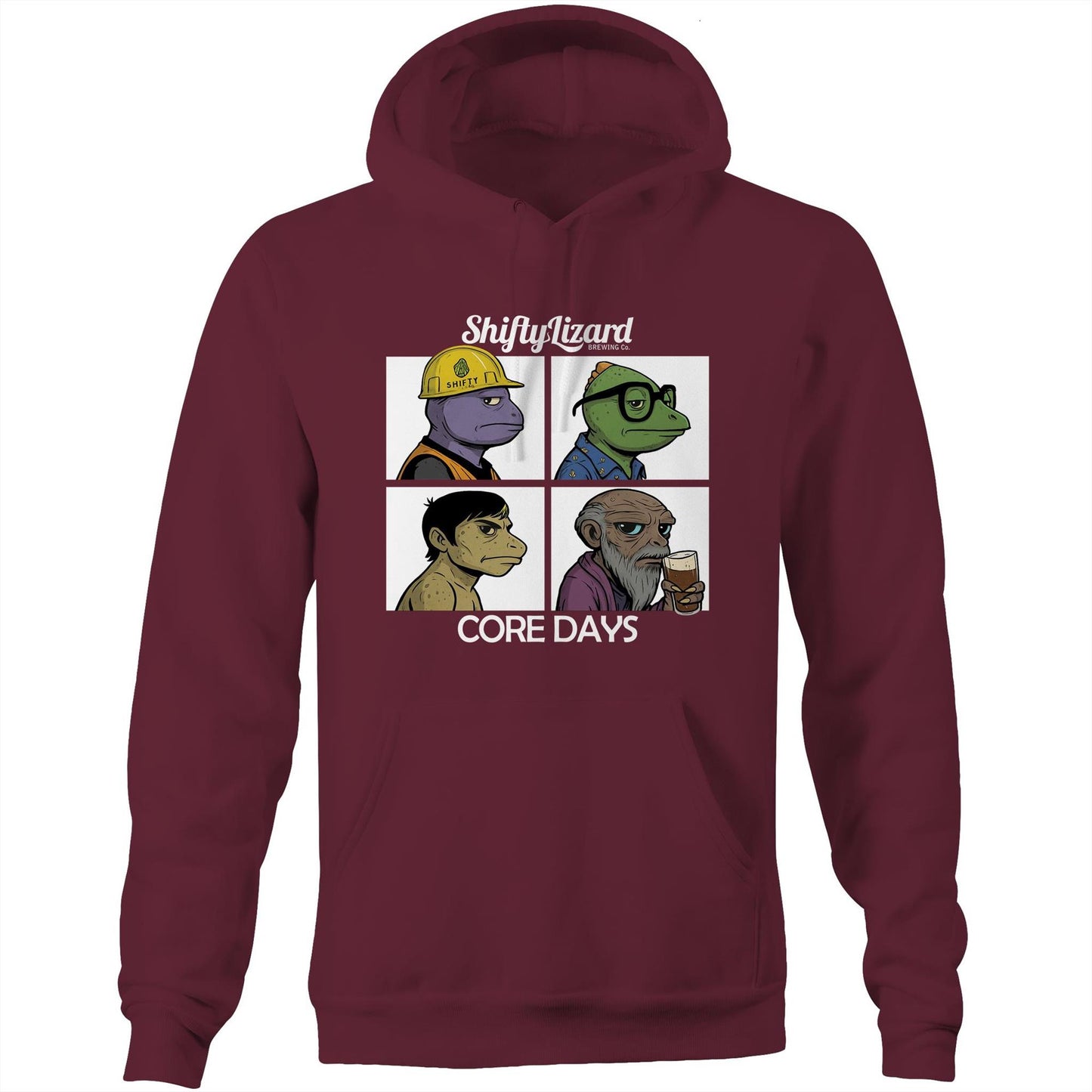 Core Days - AS Colour Stencil - Pocket Hoodie Sweatshirt