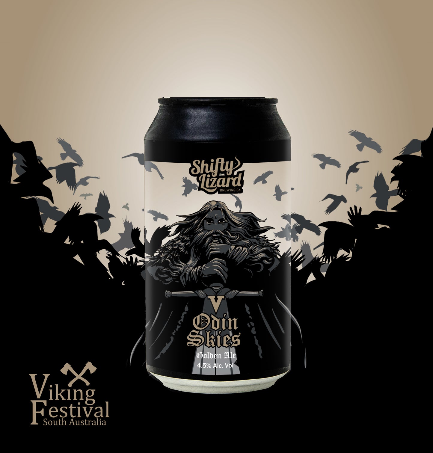 Odin Skies Golden Ale - Limited Release collaboration with SA Viking Festival